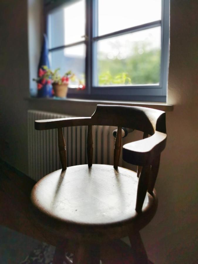 charmantes Apartment Siebenschläfer über Café 7 Weida Extérieur photo